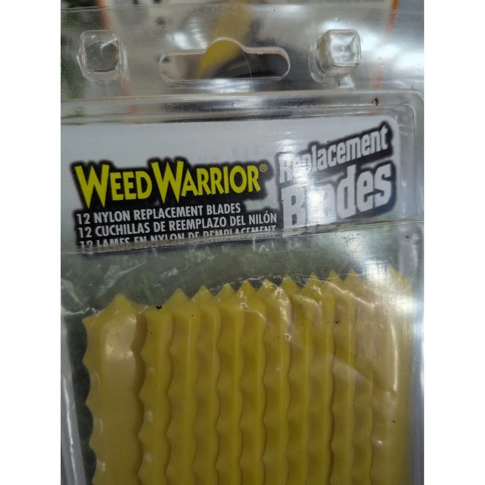 NEW LOT🚨Weed Warrior Universal Push-N-Load Replacement 3-Blade Trimmer Head